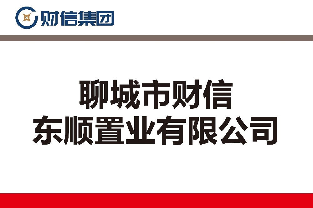 聊城市財(cái)信東順置業(yè)有限公司