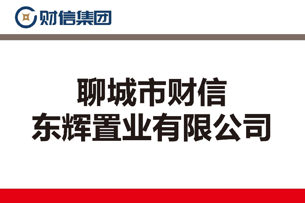 聊城市財(cái)信東輝置業(yè)有限公司