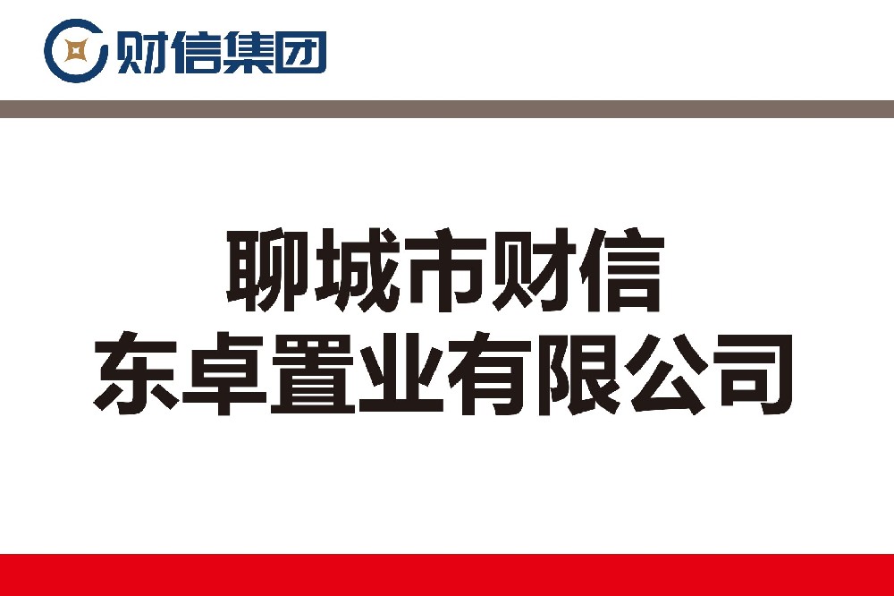 聊城市財(cái)信東卓置業(yè)有限公司